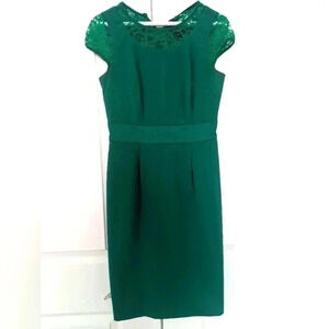 Jacob Boutique  Green Tailored Dress - size small